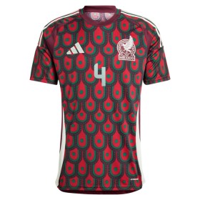 Mexico Edson Alvarez 4 Hjemme 2024 - Fodboldtrøjer (S/S)